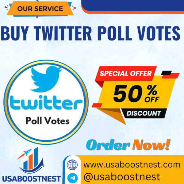 Buy Twitter poll votes