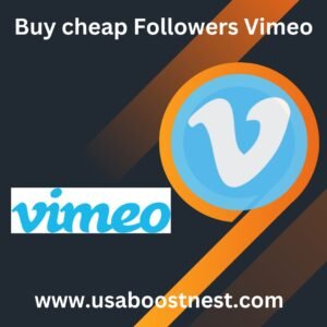 Buy cheap Followers Vimeo